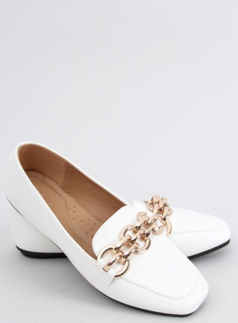 Mokasyny damskie BIANCA WHITE Mokasyny damskie BIANCA WHITE