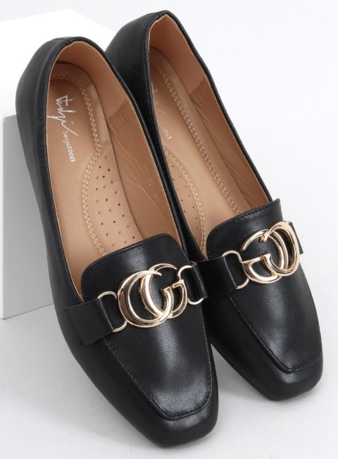 Mokasyny damskie ELISA BLACK Mokasyny damskie ELISA BLACK