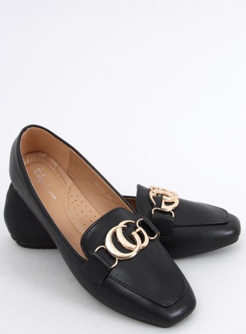Mokasyny damskie ELISA BLACK Mokasyny damskie ELISA BLACK