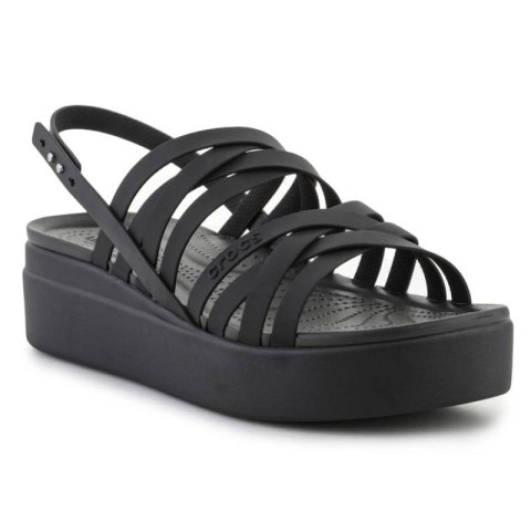 Sandały Crocs Brooklyn Strappy Lowwdg W 206751-001