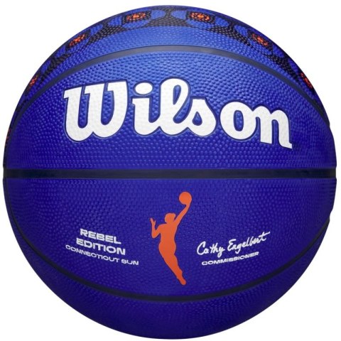 Piłka do koszykówki Wilson WNBA Rebel Edition Connecticut Sun WZ4021203XB Piłka do koszykówki Wilson WNBA Rebel Edition Connecticut Sun WZ4021203XB