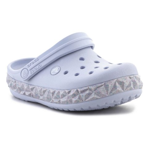 Klapki Crocs Crockband Geometric Glitter Band Clog Jr 210134-5AF