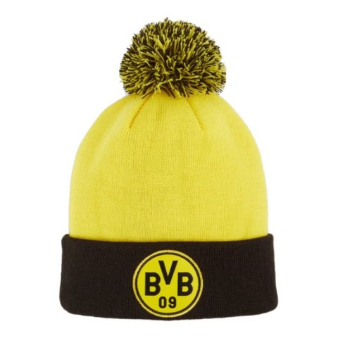 Czapka Puma BVB ESS Pom Beanie Faster 025552-01