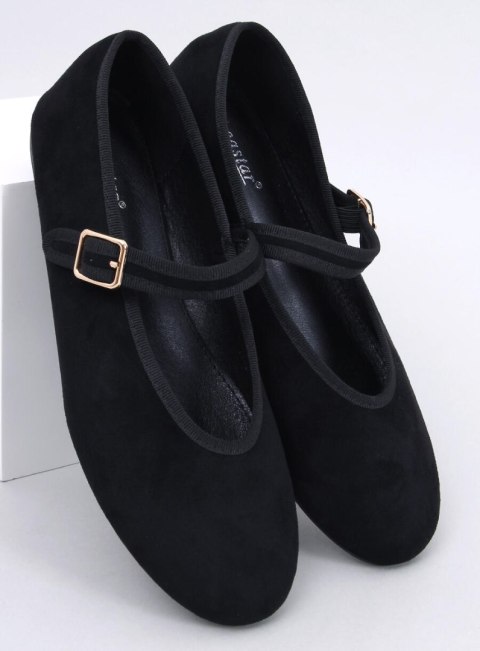 Baleriny z paseczkiem SOLTANI BLACK Baleriny z paseczkiem SOLTANI BLACK