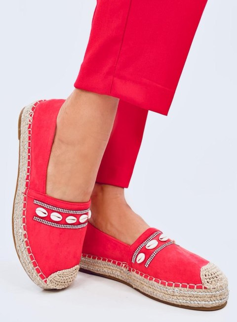 Espadryle z muszelkami OCEAN ORANGE Espadryle z muszelkami OCEAN ORANGE