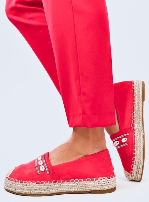 Espadryle z muszelkami OCEAN ORANGE Espadryle z muszelkami OCEAN ORANGE