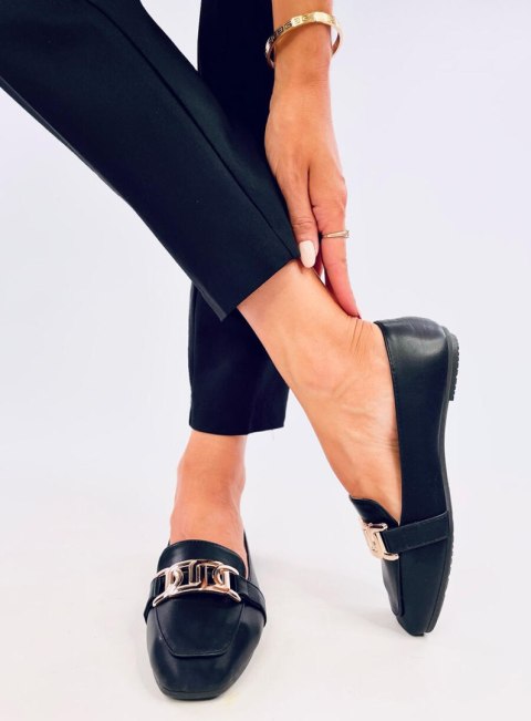 Mokasyny damskie LIDIA BLACK Mokasyny damskie LIDIA BLACK