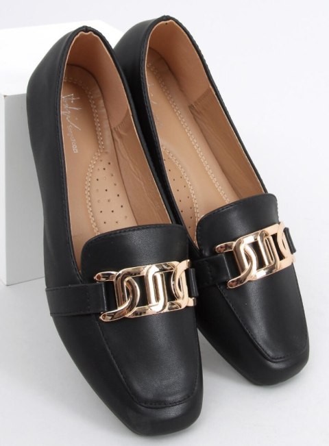 Mokasyny damskie LIDIA BLACK Mokasyny damskie LIDIA BLACK