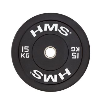 Talerz olimpijski HMS BLACK BUMPER 15 kg BBR15