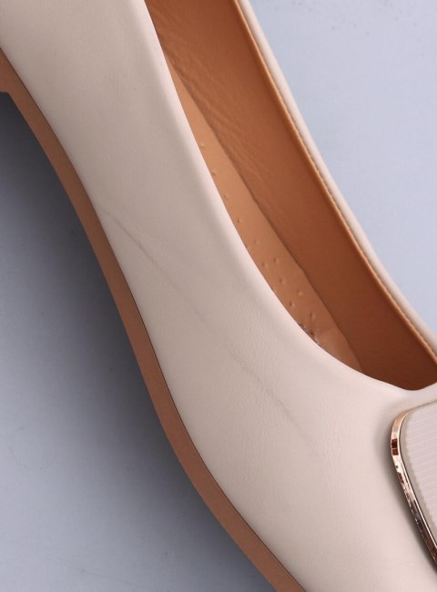 Baleriny eleganckie MONTANI BEIGE II GATUNEK Baleriny eleganckie MONTANI BEIGE II GATUNEK