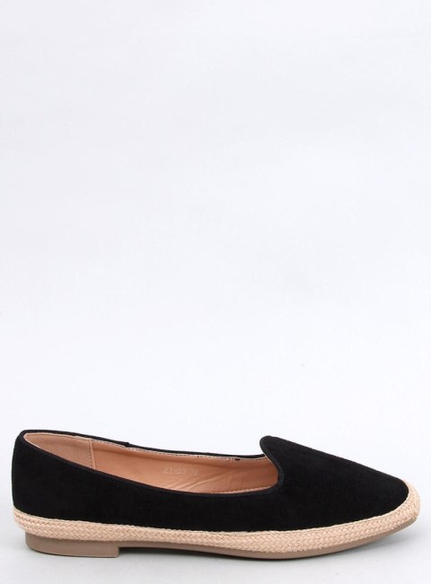 Baleriny espadryle damskie BALLOT BLACK