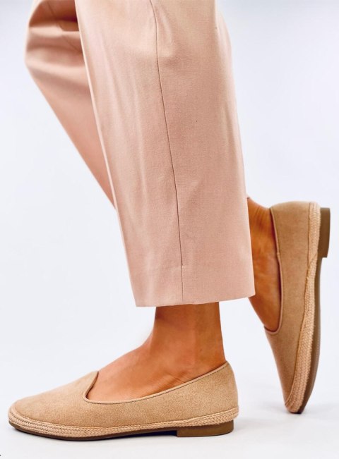 Baleriny espadryle damskie BALLOT CAMEL Baleriny espadryle damskie BALLOT CAMEL