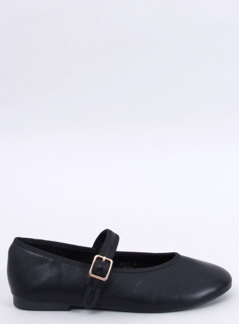 Baleriny z paseczkiem ROTARO BLACK Baleriny z paseczkiem ROTARO BLACK