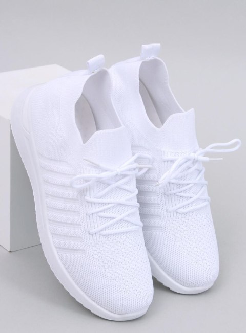 Buty sportowe skarpetkowe SHARPE WHITE