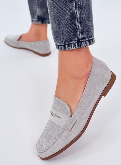 Mokasyny damskie DORRY GREY II GATUNEK Mokasyny damskie DORRY GREY II GATUNEK