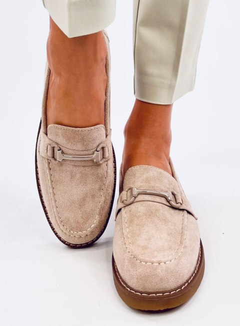 Mokasyny damskie VAUX KHAKI Mokasyny damskie VAUX KHAKI