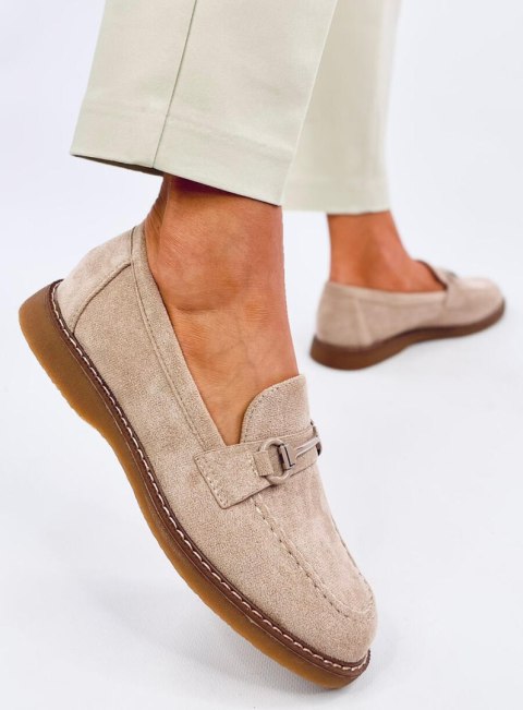 Mokasyny damskie VAUX KHAKI Mokasyny damskie VAUX KHAKI