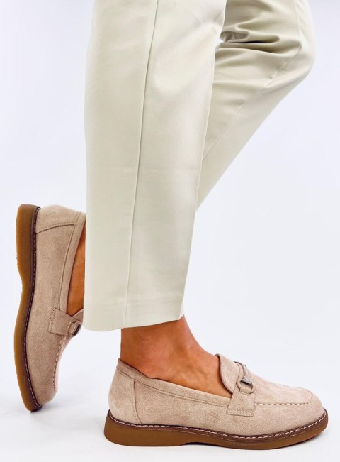 Mokasyny damskie VAUX KHAKI Mokasyny damskie VAUX KHAKI