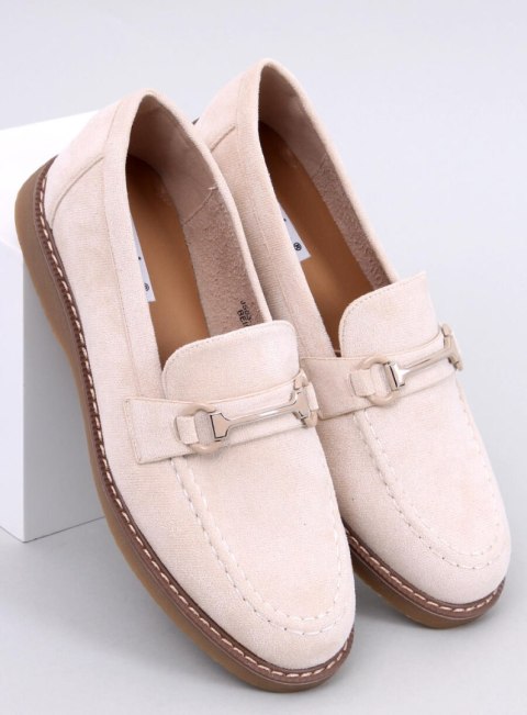Mokasyny damskie zamszowe STATES BEIGE Mokasyny damskie zamszowe STATES BEIGE
