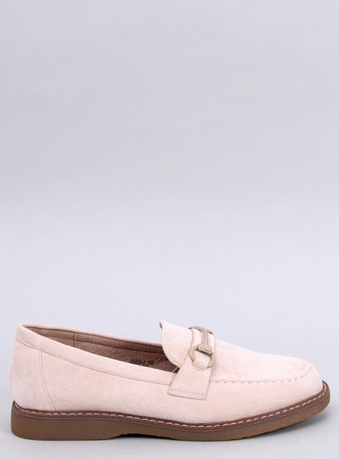 Mokasyny damskie zamszowe STATES BEIGE Mokasyny damskie zamszowe STATES BEIGE