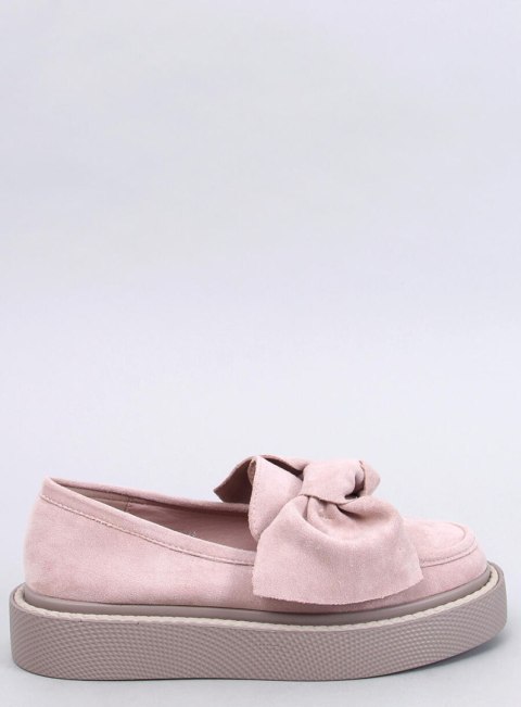Mokasyny zamszowe z kokardą TEMPELTON PINK Mokasyny zamszowe z kokardą TEMPELTON PINK