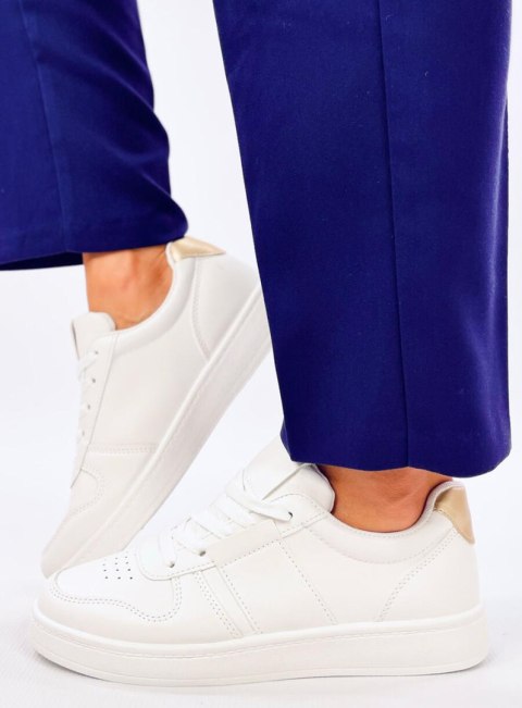Sneakersy damskie LEMORO GOLD Sneakersy damskie LEMORO GOLD