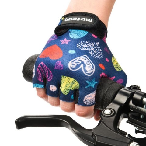 Rękawiczki rowerowe Meteor Jr 26172-26174