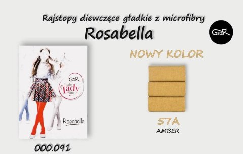 ROSABELLA - RAJSTOPY DZIECIĘCE MICROFIBRA 60 DEN - 000.091, 00A.091