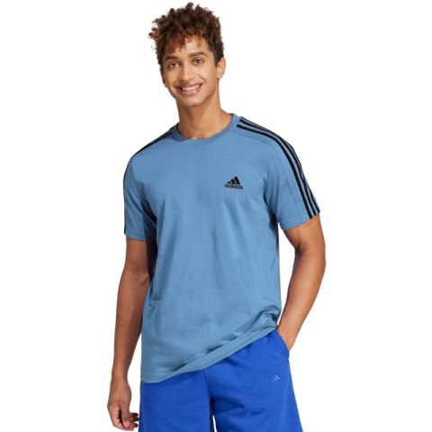 Koszulka adidas Essentials Single Jersey 3-Stripes Tee M IS1338