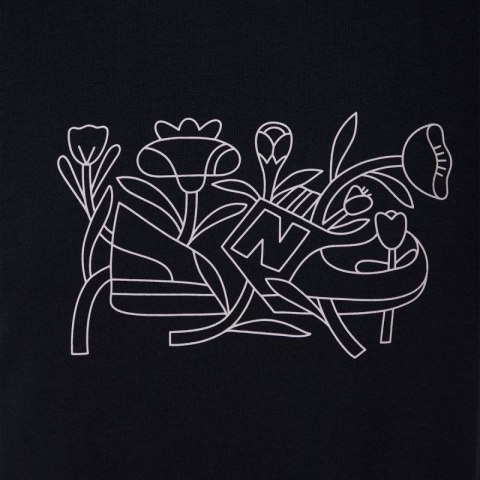 Koszulka New Balance S/S Floral Tee BK W WT41912BK