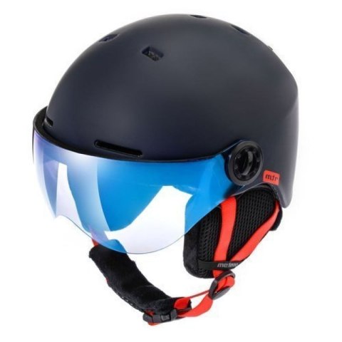 Kask narciarski Meteor Falven granatowy 24974-24976 Kask narciarski Meteor Falven granatowy 24974-24976
