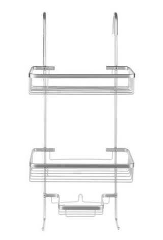 Półka prysznicowa zawieszana- srebrna