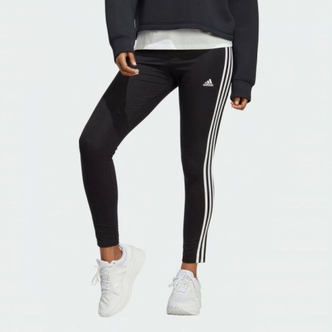 Legginsy adidas Essentials 3-Stripes High-Waisted Single Jersey Leggings W IC7151