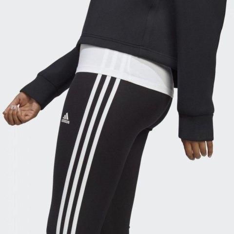 Legginsy adidas Essentials 3-Stripes High-Waisted Single Jersey Leggings W IC7151