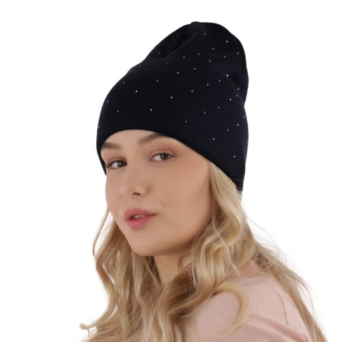 Beret damski jesienny, wiosenny, kremowy, Grecja