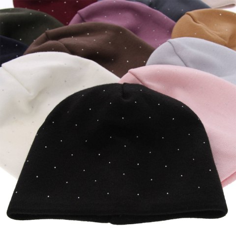 Beret damski jesienny, wiosenny, kremowy, Grecja