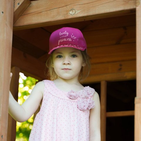 Czapka z daszkiem dla dziewczynki, jeansowa, bawełniana, Olivia Czapka z daszkiem dla dziewczynki, jeansowa, bawełniana, Olivia