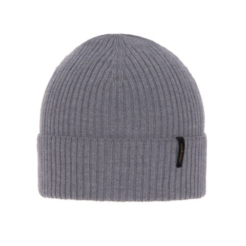 Czapka zimowa damska, szara, 100% wełniana merino Megan Czapka zimowa damska, szara, 100% wełniana merino Megan