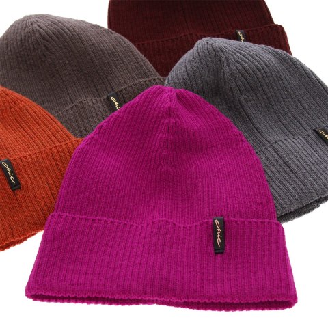 Czapka zimowa damska, szara, 100% wełniana merino Megan Czapka zimowa damska, szara, 100% wełniana merino Megan