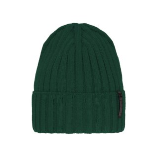 Czapka zimowa damska, zielona, elegancka Parisa