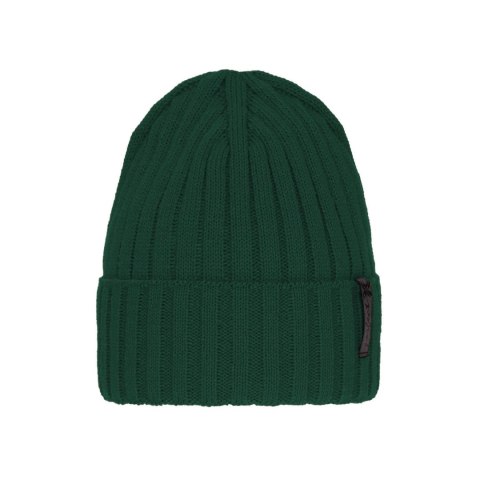 Czapka zimowa damska, zielona, elegancka Parisa