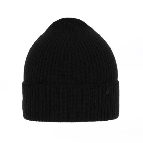Czapka zimowa męska, czarna, 100% wełniana merino Thorin Czapka zimowa męska, czarna, 100% wełniana merino Thorin