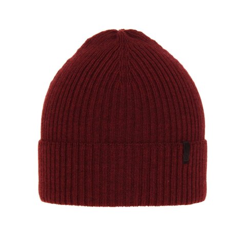 Czapka zimowa męska, czerwona, 100% wełniana merino Thorin Czapka zimowa męska, czerwona, 100% wełniana merino Thorin