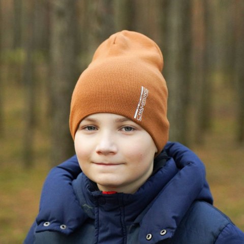 Czapka zimowa dla chłopca, granatowa Clint