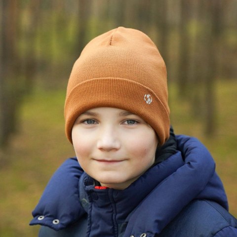 Czapka zimowa dla chłopca, granatowa Clint
