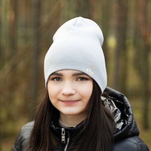 Czapka zimowa dla dziewczynki, różowa, Estrela Czapka zimowa dla dziewczynki, różowa, Estrela
