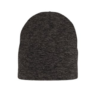 Czapka sportowa męska jesienno-zimowa, ciemnoszara, termoaktywna, Runner
