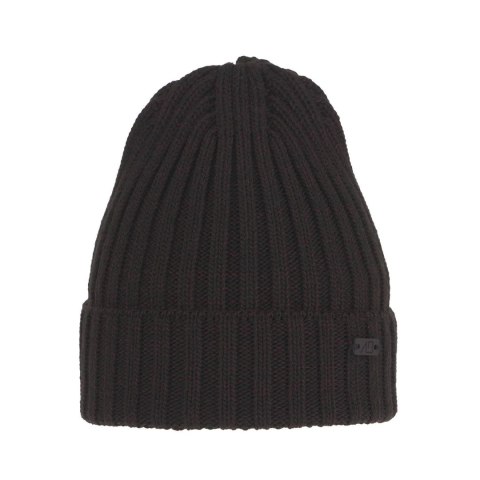 Czapka zimowa męska, bordowa, z wełną merino, Timon Czapka zimowa męska, bordowa, z wełną merino, Timon
