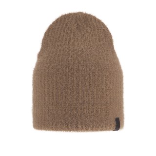 Beret zimowy damski, camel, Frances