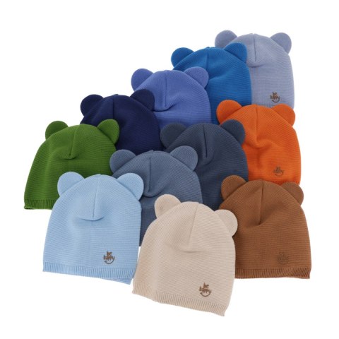 Komplet jesienny/ wiosenny dla chłopca: czapka i komin w kolorze camel Ludvic Komplet jesienny/ wiosenny dla chłopca: czapka i komin w kolorze camel Ludvic